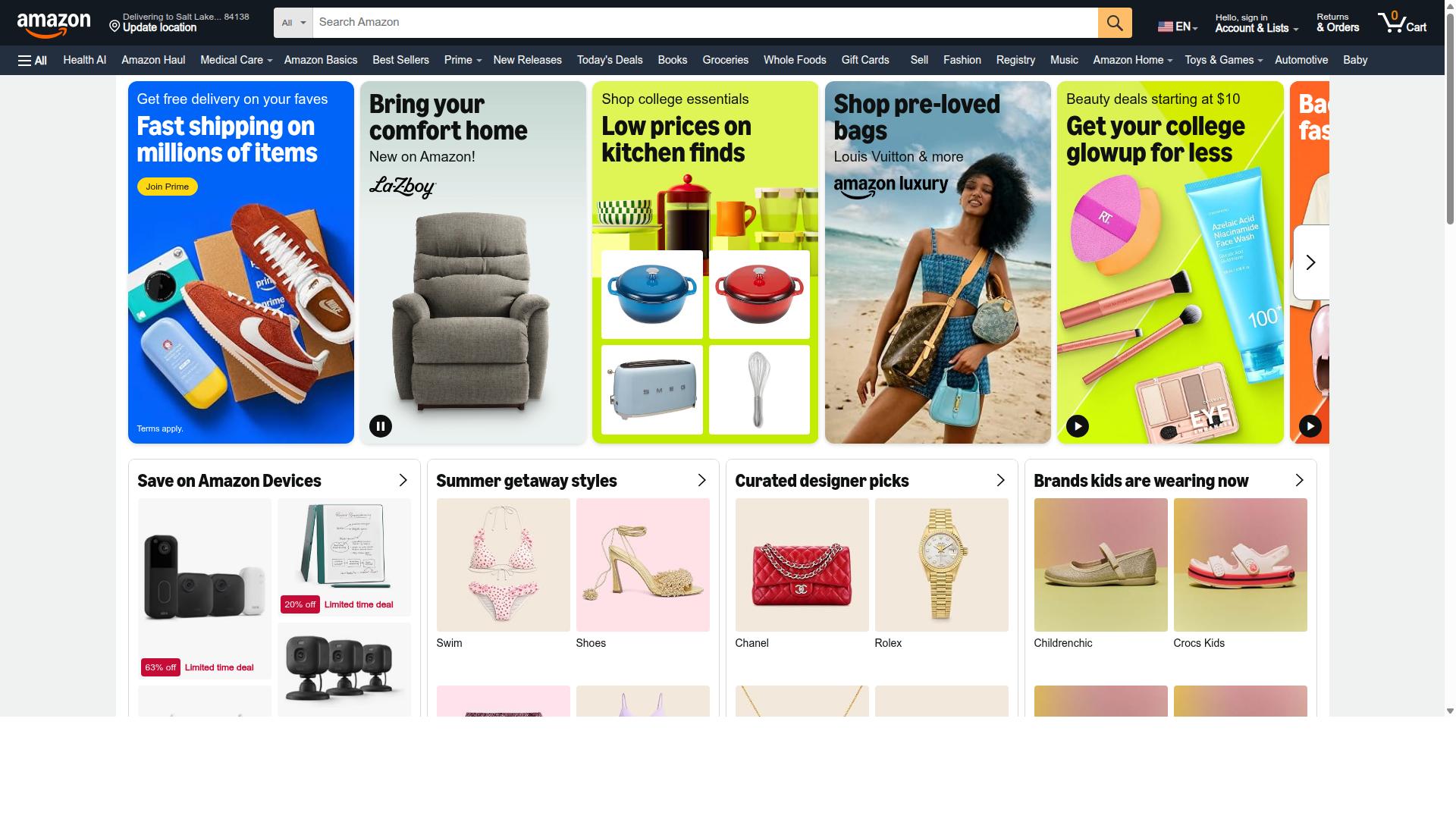 Amazon.com website